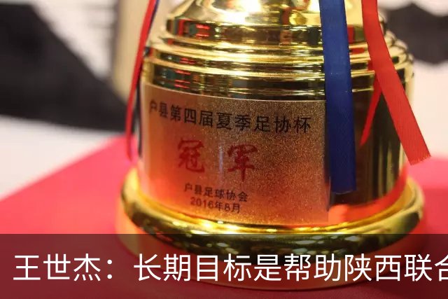 王世杰：长期目标是帮助陕西联合冲超；陈导让我在场上多对抗