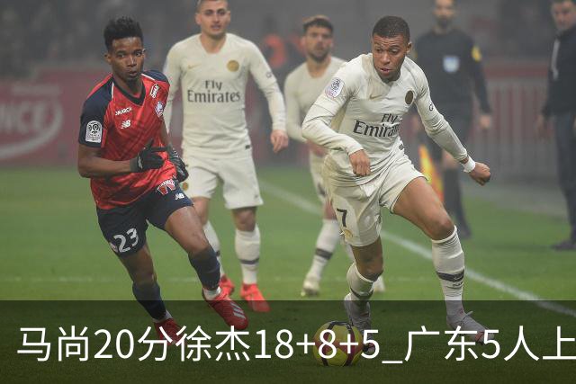 马尚20分徐杰18+8+5 广东5人上双力克山东
